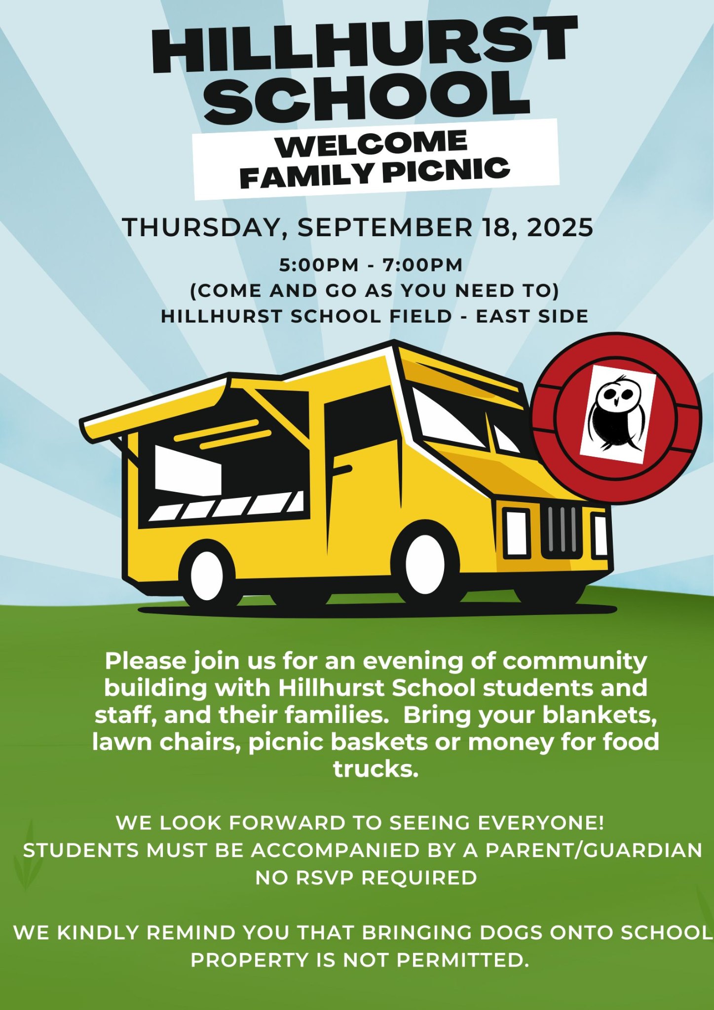 Hillhurst School Welcome Picnic 2025